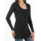 Womens Kaydet Long Sleeve T-Shirt Black
