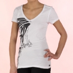 Firetrap Womens Nightshadow T-Shirt White