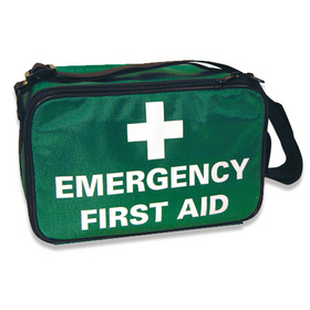 first Aid Grab Bag Green Zip