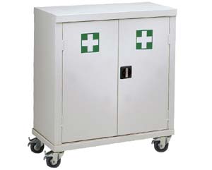 First aid mobile cabinets