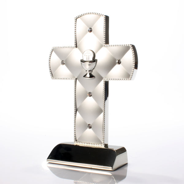 First Communion Diamond Cross