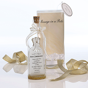First Communion Message in a Bottle