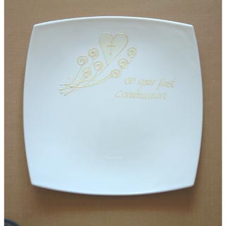 First Holy Communion Signature Plate