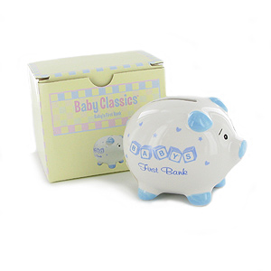 First Piggy Bank Blue - A1 Gifts