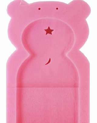 First Steps Baby Bath Sponge Support in Teddy Bear Shape for Babies from Newborn 