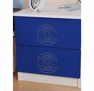 First Team Furniture Rangers 2 Drawer Bedside Cabinet