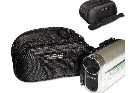 first2savvv  black quality camcorder case for Toshiba CAMILEO X150