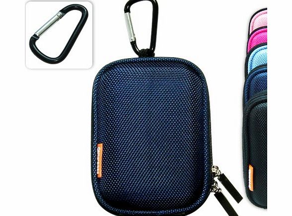 New first2savvv semi-hard blue camera case for canon Samsung PL210 (BDC0102eva)