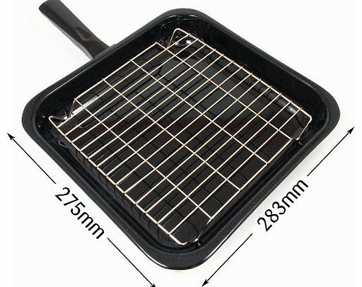  Grill Pan & Mesh For Universal Cookers & Ovens