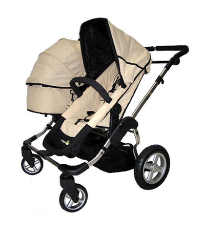 first wheels double pram