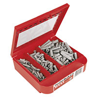 FISCHERandreg; Fischer High Perfomance Nylon Selection Box 300Pc