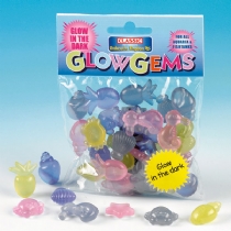 Fish Classic Aquarium Glow Gems Single