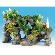 Classic Lighthouse Outcrop / Plants 16.5 Single