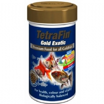 Fish Tetra Tetrafin Gold Exotic Food 80G