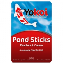 Yokoi Pond Fish Food Peaches and Cream Sticks 5Kg