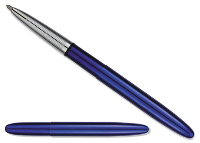 Lacquered Bullet Space Pen - Blueberry