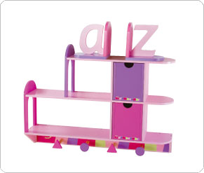 Fisher Price Alphabet Bookshelves - Pink