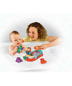 Amazing Animals Tug Time Bath Boat