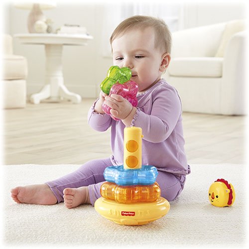 Fisher-Price Fisher Price Light Up Lion Stacker