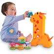 FISHER PRICE PEEK A BLOCKS TUMBLIN SOUNDS GIRAFFE
