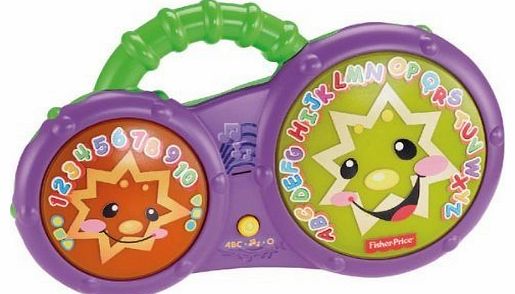 Fisher-Price Fisher Price Rires et Eveil (Laughing and Learning) Y4251 Tam-Tam Bath Toy (French Songs)