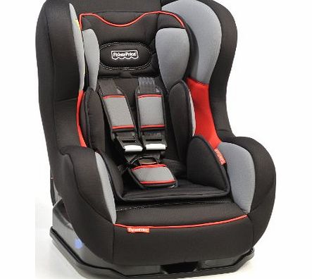 Fisher-Price Fisher Price Safe Voyage Convertible Car Seat in Moonlight (Black/Grey/Red, 0 to 4 Years)
