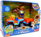 Fisher Price Go Diego Go! To The Rescue 4-Wheeler