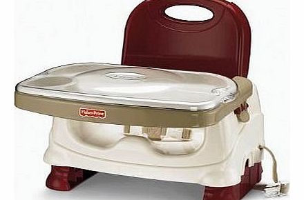 Healthy Care Deluxe Booster Seat, Red/White by Fisher-Price