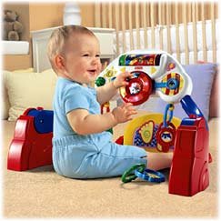 Fisher Price Kick n Drive Gym