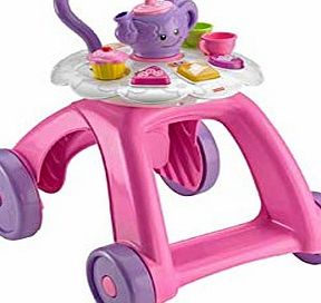 Fisher-Price Laugh and Learn Musical Tea Cart Walker.