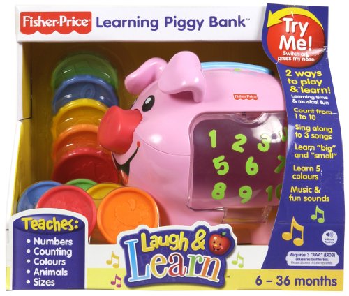 Fisher Price Learning Piggy Bank