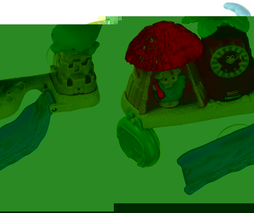 Little People Splash n Scoop Bath Bar Playset