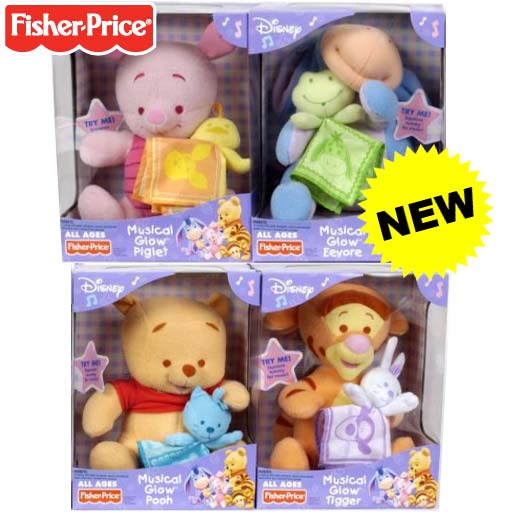 Fisher Price Musical Glow Winnie the Pooh