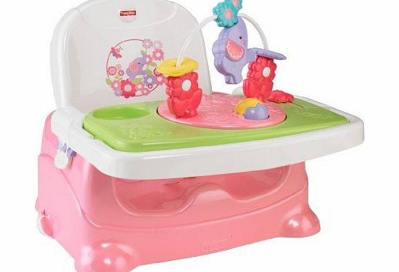 Fisher-Price Pretty in Pink Booster Seat, Elephant Infant, Baby, Child