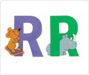 Fisher Price R - Wooden Letter
