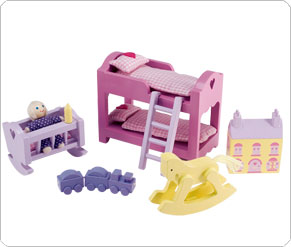 Rosebud House Children` Bedroom