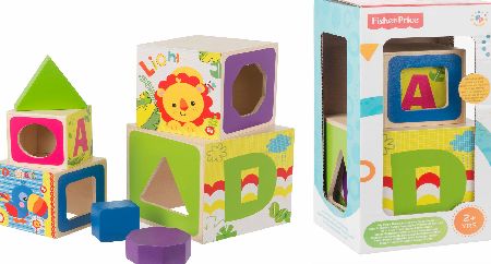 Fisher Price Shape Sorter Stacking Blocks