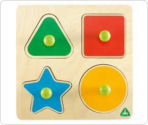 Shapes Lift Out Puzzle
