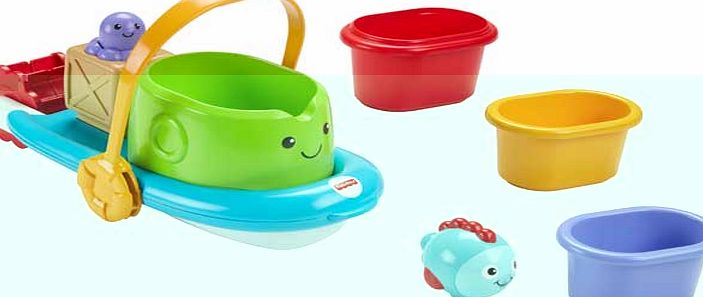 Fisher-Price Stackin Tubtime Boat