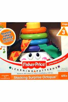 Fisher Price Stacking Surprise Octopus