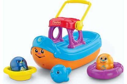 Fisher-Price W9850 TUBTIME TUMBLIN BOAT FISHER PRICE
