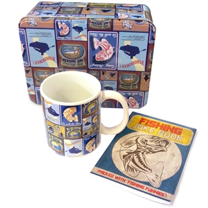 FISHING Gifts Set - Mug and Joke Book
