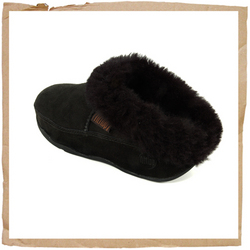 Fit Flop Billow Roll Top Black