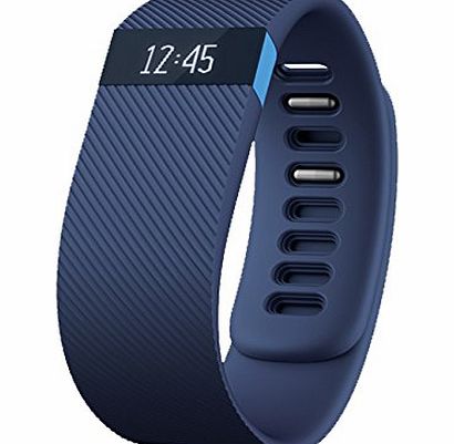Fitbit Charge Wireless Activity with Sleep Wristband - Blue, Small