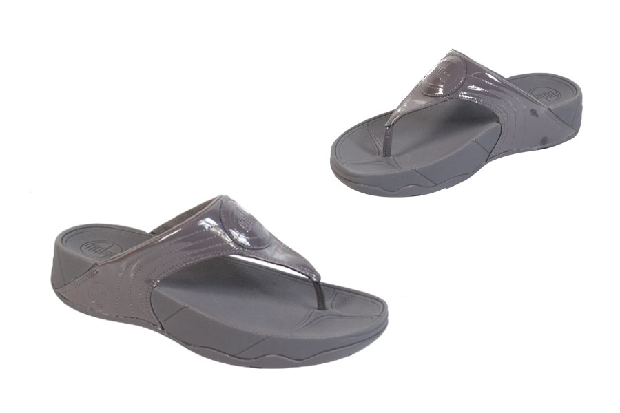 FitFlop - Walkstar 3 Patent - Smoke Grey Patent