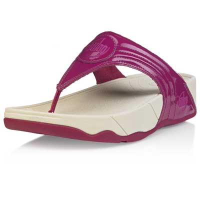 FITFLOP WALKSTAR 3 LEATHER Pink/Patent