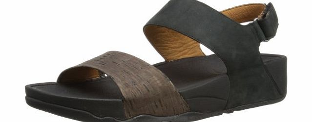 Fitflop Womens Ollo Cork Sandals, Black, 5 UK