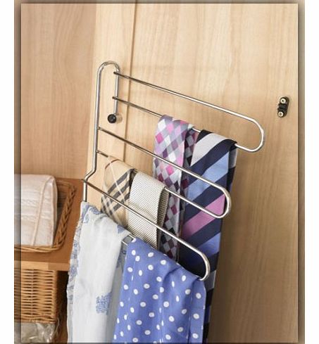 Fitmykitchen 3-tier swing out tie and belt rack