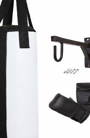 Fitness Gear w/b 2ft filled punch bag mitts 1ft bracket