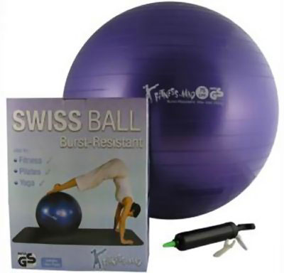 Fitness-Mad GS Swiss Ball (75cm Size) and Pump